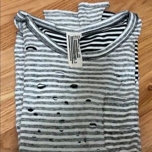 trendy t shirt with holes